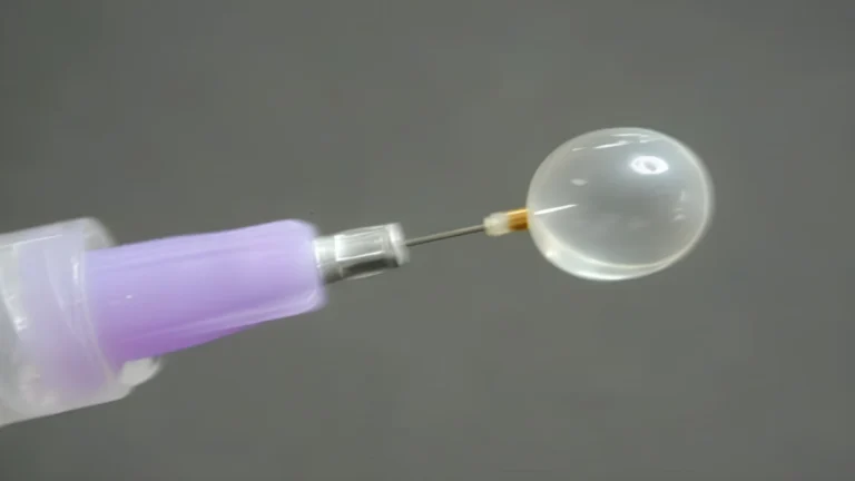 Balão endotraqueal utilizado na oclusão traqueal fetal (procedimento FETO) para estimular o crescimento pulmonar em fetos com hérnia diafragmática congênita grave